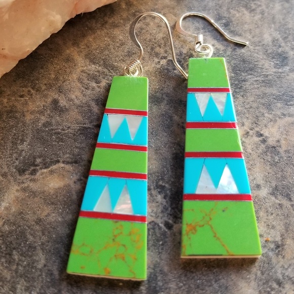 Southwest Style Jewelry - Southwest Style Dangle Earrings